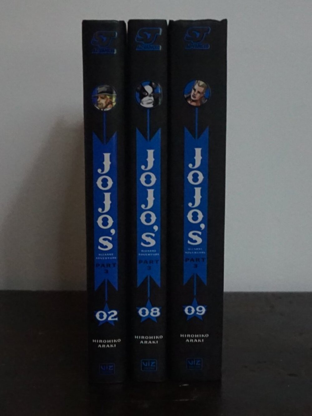 Hard Cover Jo Jo's Bizarre Adventure  2 8 9 Manga Anime Hirohiko Araki
